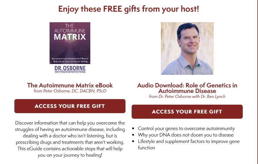 autoimmune matrix gift