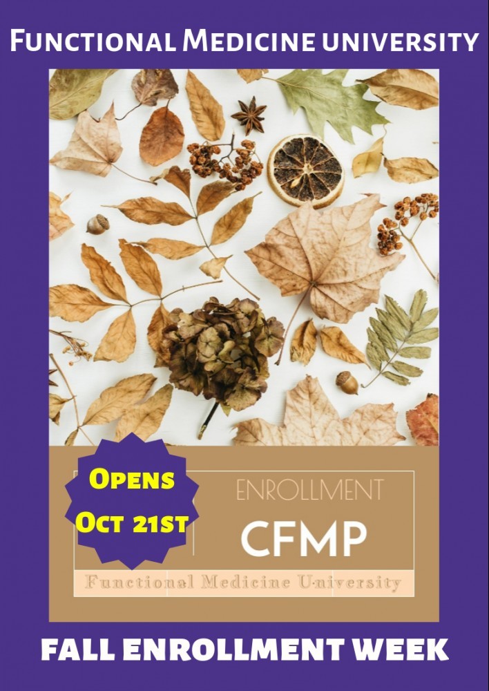 Fall Enrollment at Functional Medicine University