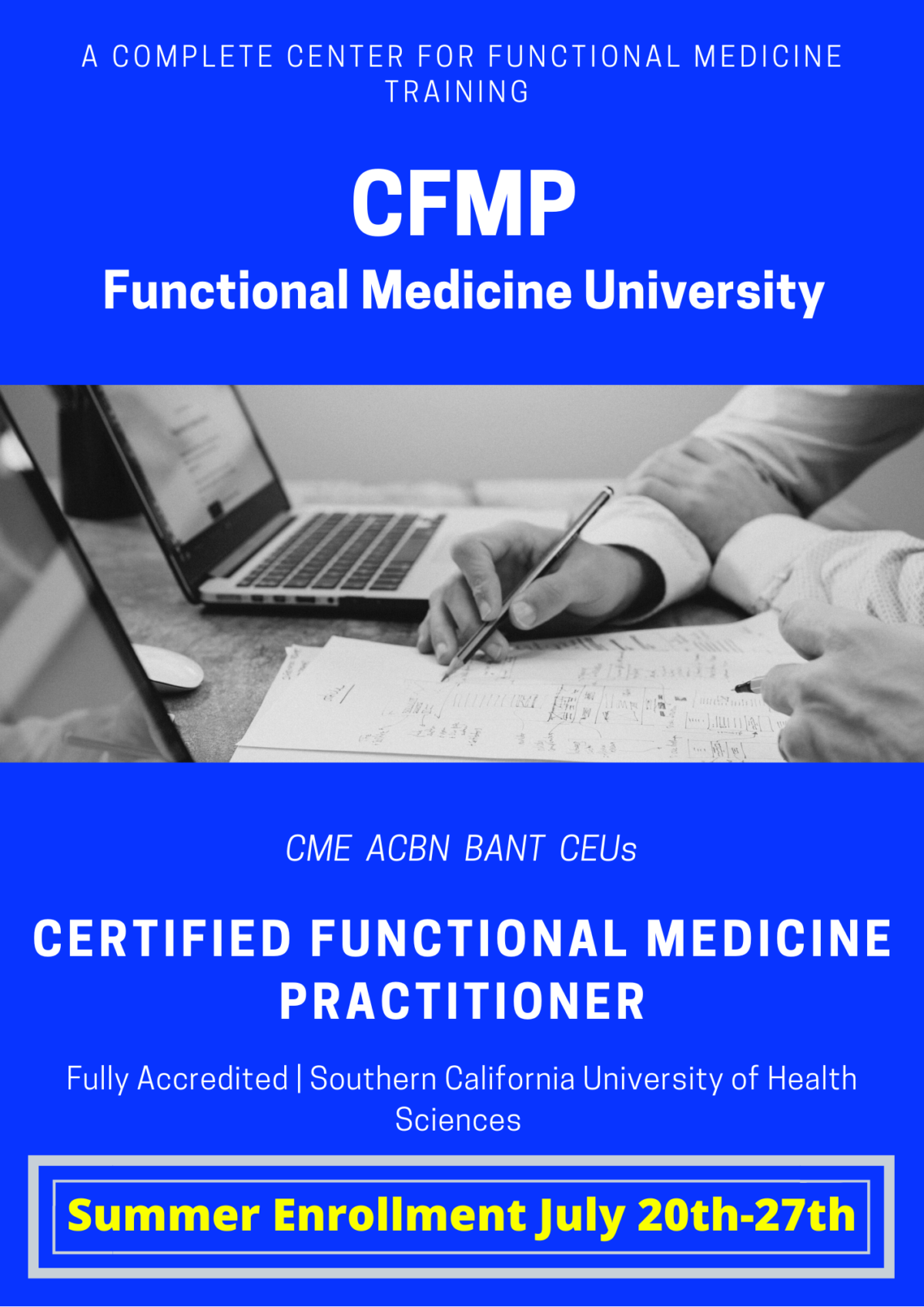 Functional Medicine University CFMP Summer Enrollment 2020