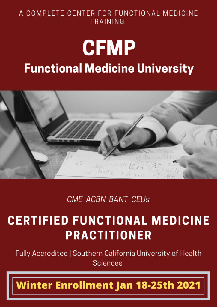 winter enrollment functional medicine university Jan 2021 CFMP