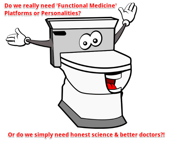 description of functional medicine training platform as a toilet